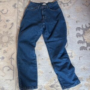 LLBean flannel lined jeans